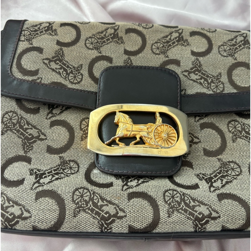 Authentic vintage Celine Box bag